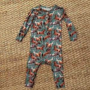 Baby Boy Western Romper , BUCKAROO BABY CO : size 9-12 months